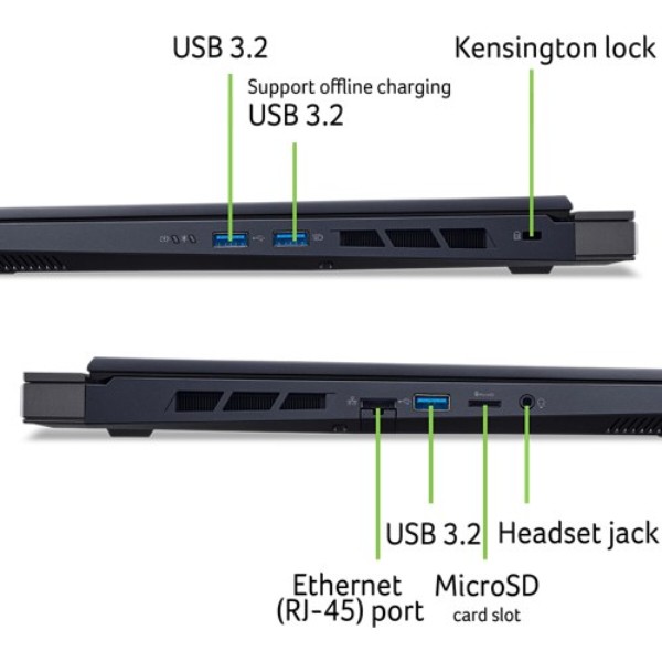Фото - Ноутбук ігровий Acer Predator Helios Neo 16 PHN16-72 (NH.QRFEU.00C) Shale Black