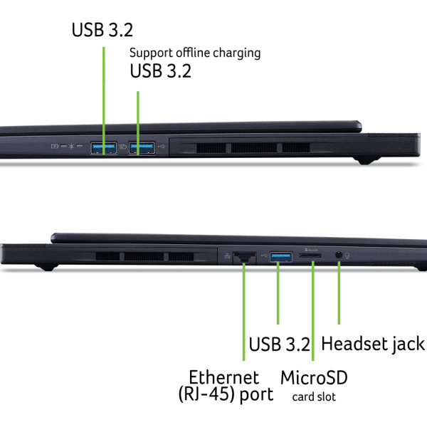 Фото - Ноутбук ігровий Acer Predator Helios Neo 16S AI PHN16S-71-99AT (NH.QX7EU.004)  Abyssal Black