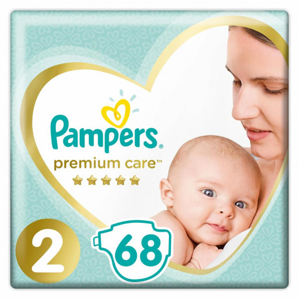 Фото - Одноразовые подгузники Pampers Premium 2 Mini 68 шт. (8001841104874)