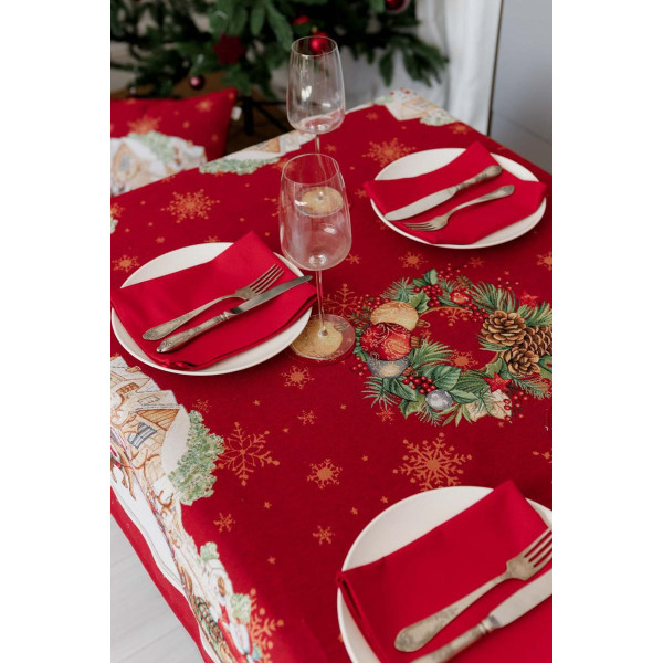 Фото - Скатертина кругла Прованс PRESENT D136 см (041829)