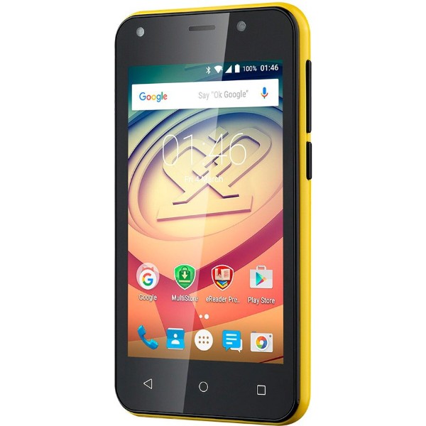 Фото - Смартфон Prestigio Wize L3 DS Yellow
