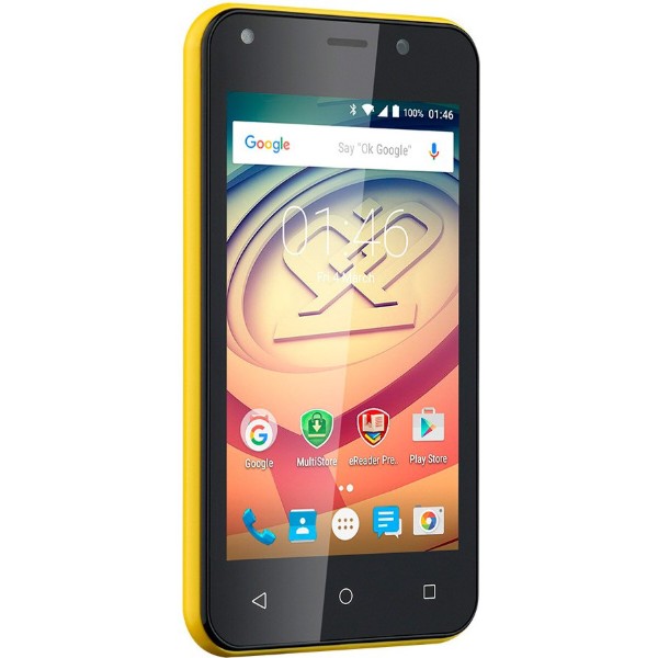 Фото - Смартфон Prestigio Wize L3 DS Yellow