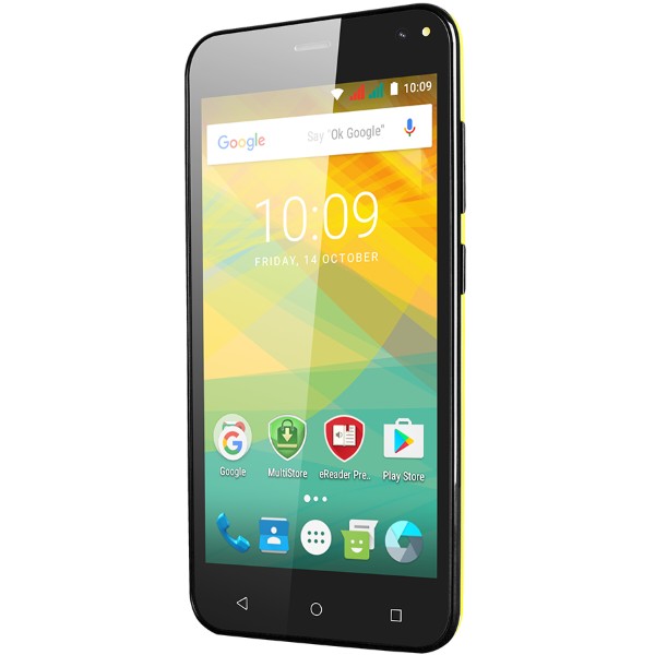 Фото - Смартфон Prestigio Wize NV3 3537 Dual Sim Yellow
