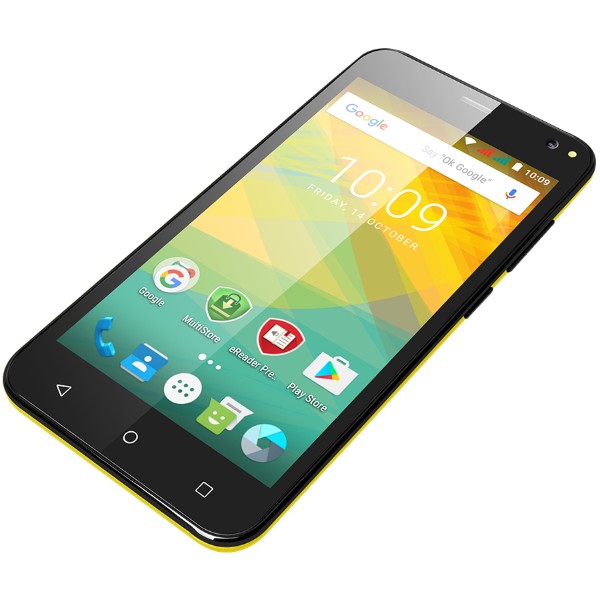 Фото - Смартфон Prestigio Wize NV3 3537 Dual Sim Yellow