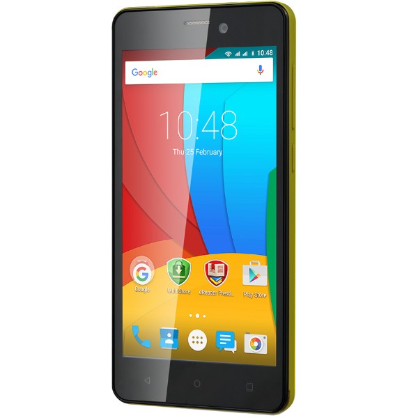Фото - Смартфон Prestigio Wize P3 3508 Dual Sim Yellow