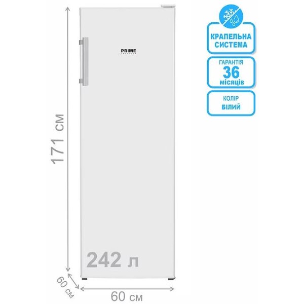 Фото - Морозильна камера Prime Technics FS 1713 M