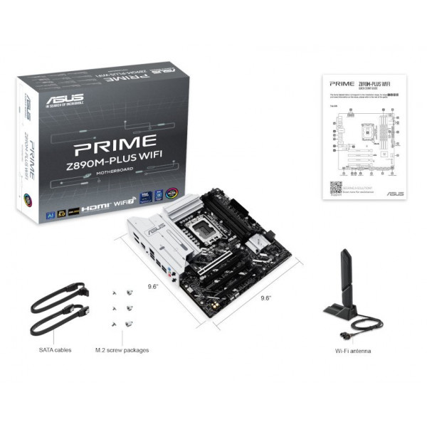 Фото - Материнская плата Asus PRIME Z890M-PLUS WIFI DDR5