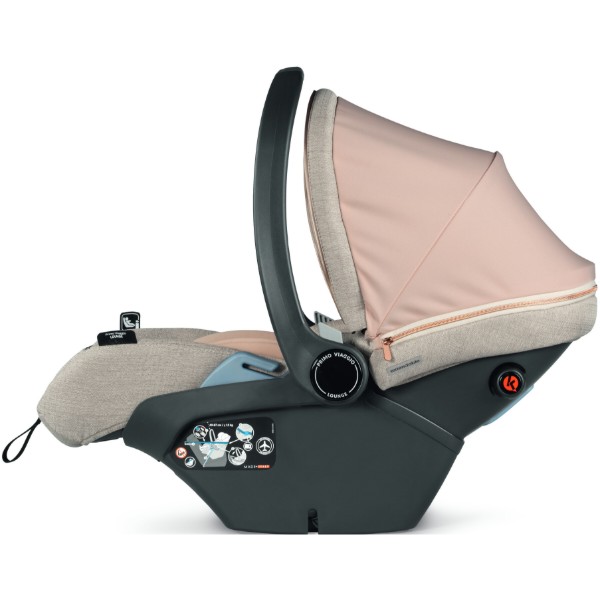 Фото - Коляска універсальна 3 в 1 Peg-Perego Book Mon Amour Lounge (PACK-BOOK31LG00011)