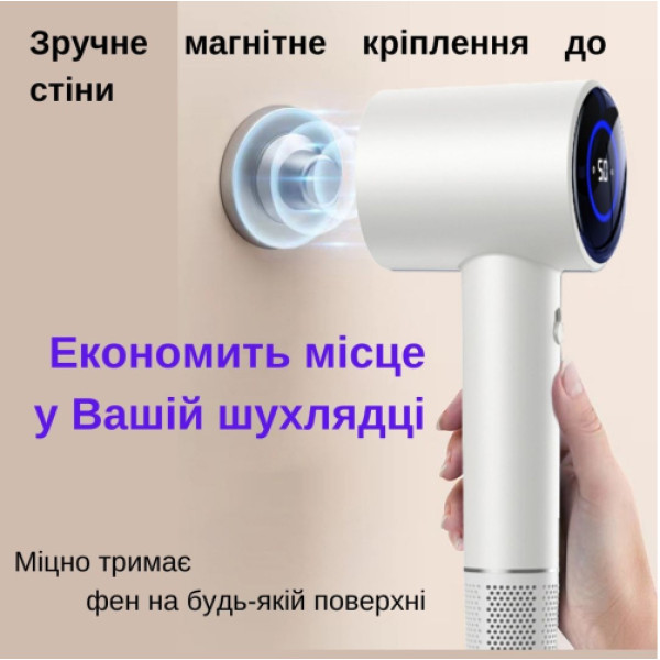 Фото - Фен AIMED Hair Master PRO з набором насадок (AI-HMaster1_set_wh)