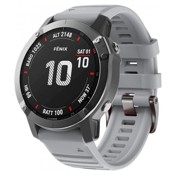Фото - Ремешок для смарт-часов ArmorStandart Silicone for Garmin 22mm Grey (ARM60797) Фото - Ремешок для смарт-часов ArmorStandart Silicone for Garmin 22mm Grey (ARM60797)
