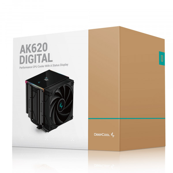 Фото - Процесорний кулер Deepcool AK620 Digital (R-AK620-BKADMN-G)