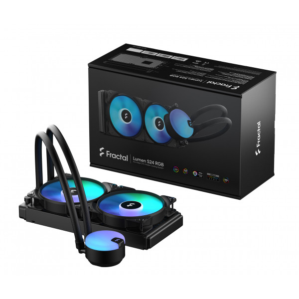 Фото - Водяна система охолодження Fractal design Lumen S24 RGB v2 (FD-W-L1-S2412)