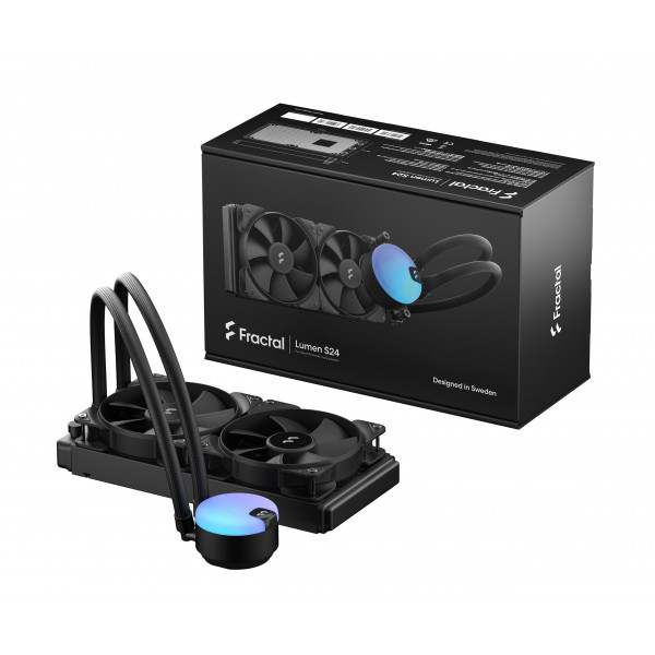 Фото - Водяна система охолодження Fractal design Lumen S24 v2 (FD-W-L1-S2411)