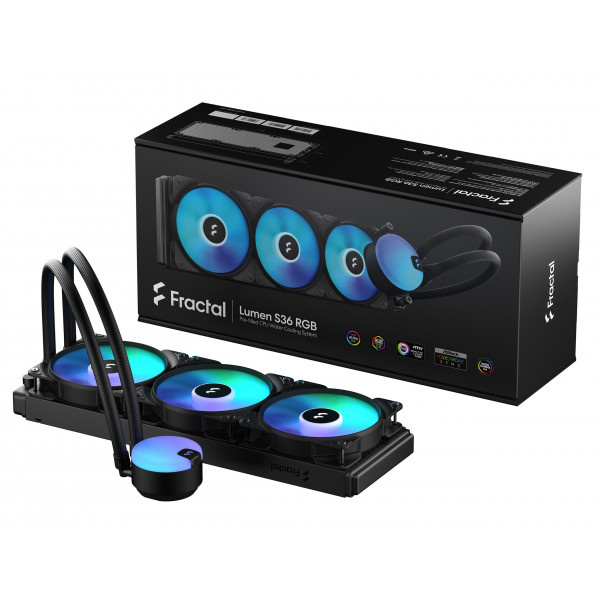 Фото - Водяна система охолодження Fractal design Lumen S36 RGB v2 (FD-W-L1-S3612)