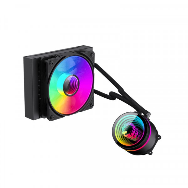 Фото - Водяна система охолдження Gamemax Iceburg 120 Black infinity
