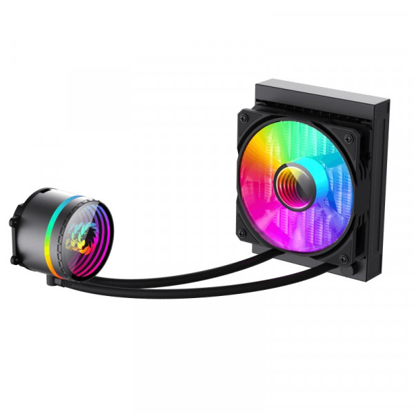Фото - Водяна система охолдження Gamemax Iceburg 120 Black infinity