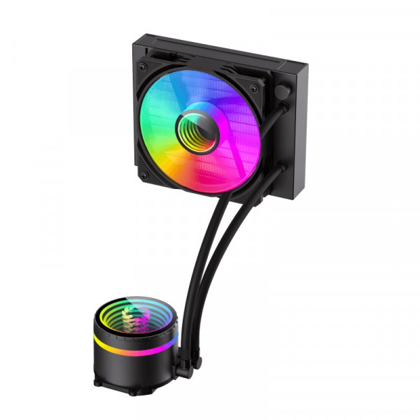 Фото - Водяна система охолдження Gamemax Iceburg 120 Black infinity