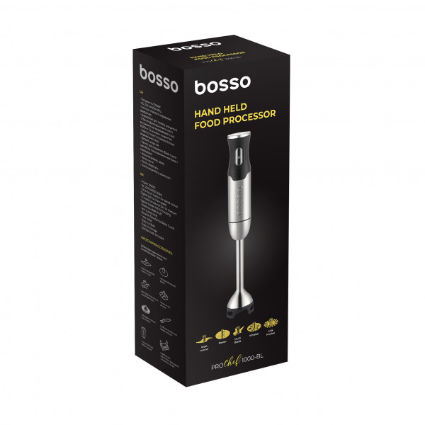 Фото - Блендер заглибний BOSSO ProChef 1000-BL