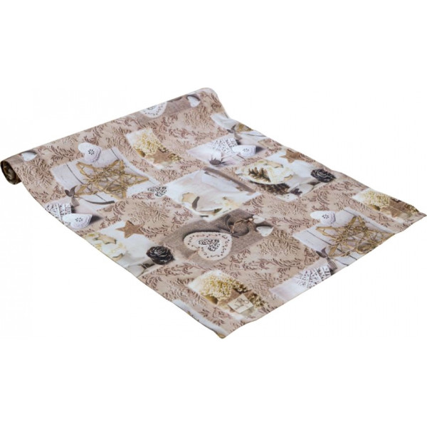 Фото - Скатерть раннер Прованс Digitale Beige 130х40 (011256)