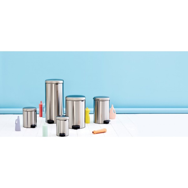 Фото - Бак для сміття з педаллю Brabantia Pedal Bin 5 л 112645