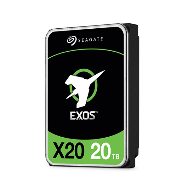 Фото - Жорсткий диск внутрішній Seagate Exos X20 HDD 20TB 7200rpm 256MB 3.5" SATA III (ST20000NM007D)