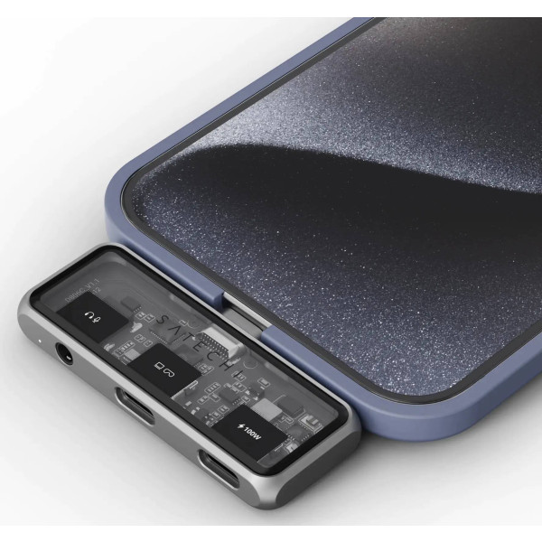 Фото - Хаб USB Satechi Mobile XR Hub with microSD Reader Space Grey (ST-HXRAJM)
