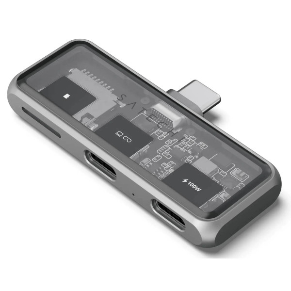 Фото - Хаб USB Satechi Mobile XR Hub with microSD Reader Space Grey (ST-HXRSDM) Фото - Хаб USB Satechi Mobile XR Hub with microSD Reader Space Grey (ST-HXRSDM)