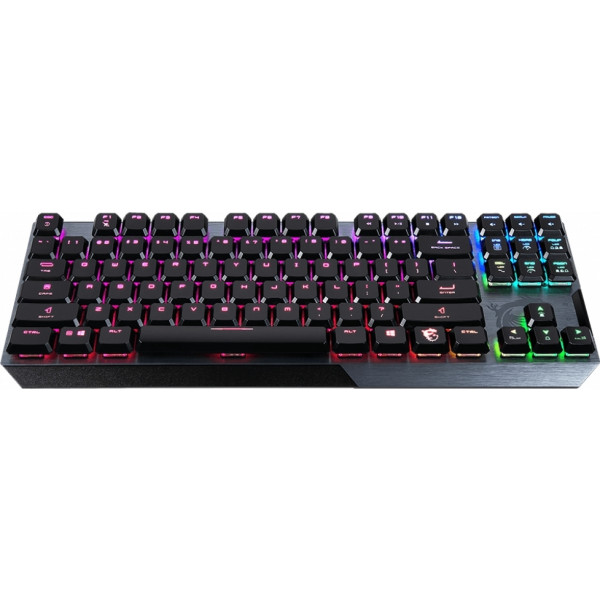 Фото - Клавіатура дротова ігрова MSI Vigor GK50 Low Profile TKL UA (S11-04UA210-GA7)