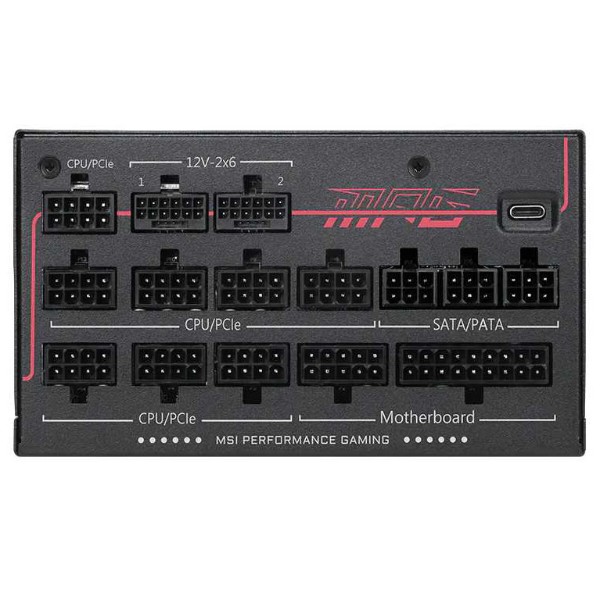 Фото - Блок питания для ПК MSI MPG AI1600TS PCIE5