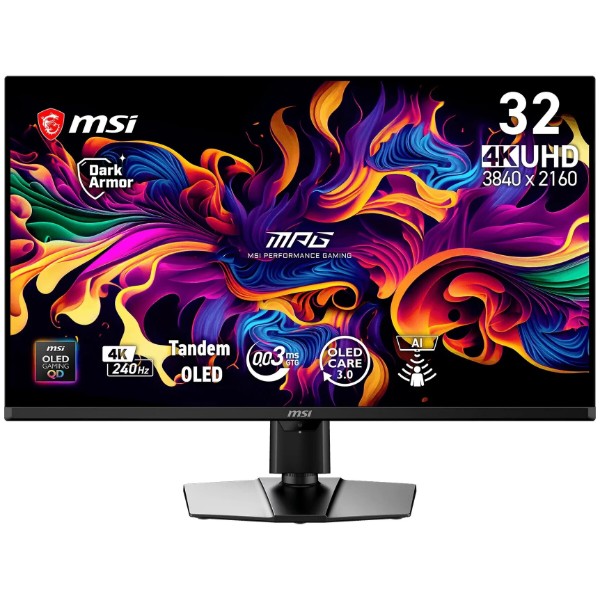 Фото - Монітор ігровий MSI MPG 322UR QD-OLED X24