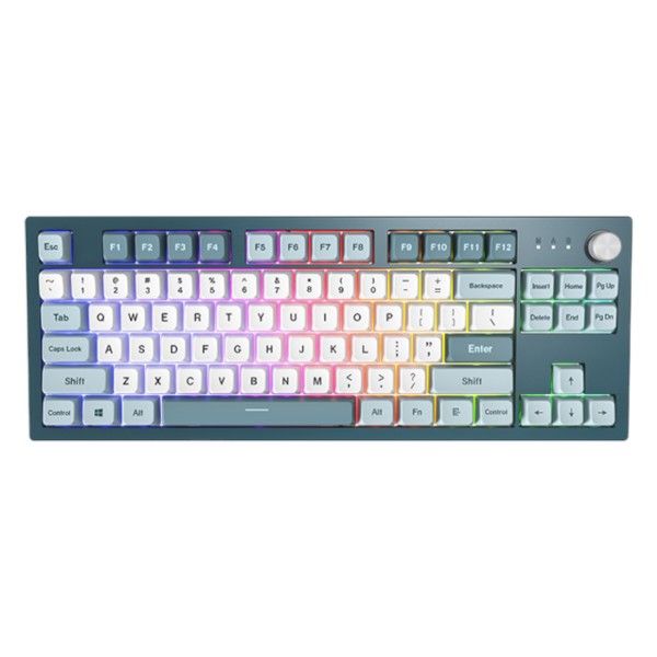 Фото - Клавіатура дротова ігрова Montech Montech MKey TKL Freedom (MK87FR)