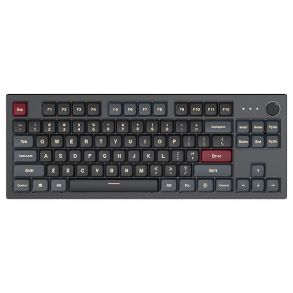 Фото - Клавиатура проводная игровая Montech Montech MKey TKL Darkness (MK87DB)