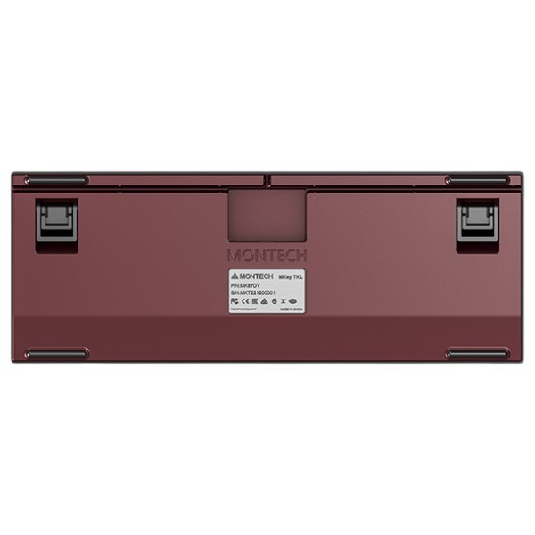 Фото - Клавиатура проводная игровая Montech Montech MKey TKL Darkness (MK87DB)