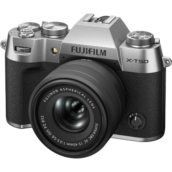 Фото - Фотокамера бездзеркальна Fujifilm X-T50 + XC 15-45mm F3.5-5.6 Kit Silver (16828832)