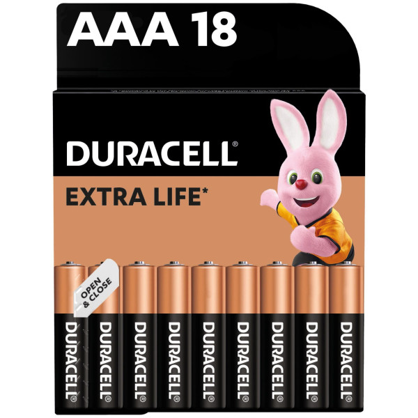 Фото - Комплект техники Duracell Элемент питания+ Элемент питания Duracell MN1500 (LR06) 1х18 шт. (5002770) + MN2400 (LR03) 18 шт. (5002779)