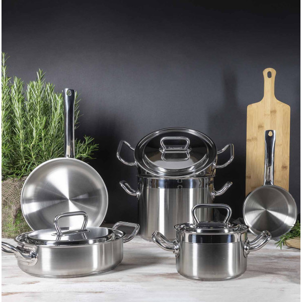 Фото - Сковорода універсальна Barazzoni PROFESSIONAL 28 см (169609028)