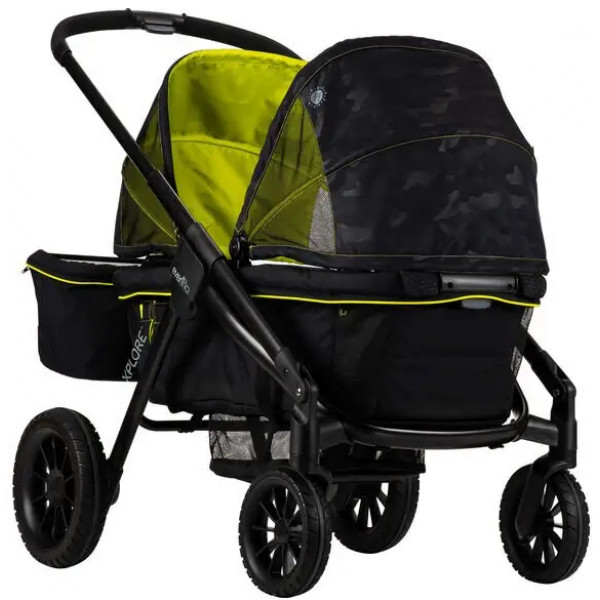 Фото - Коляска для двійні прогулянкова Evenflo Pivot Xplore All-Terrain Stroller Wagon Wayfarer (32884198245)