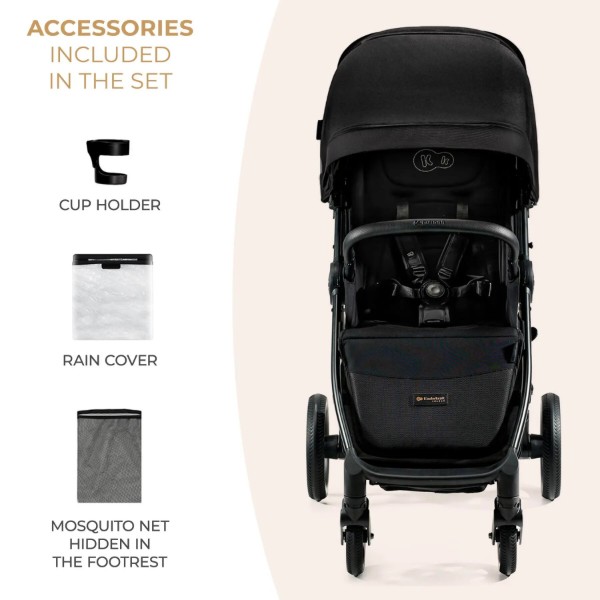 Фото - Коляска прогулянкова Kinderkraft Mitzy Ink Black (KSMITZ00BLK0000)