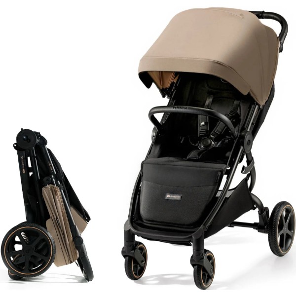 Фото - Коляска прогулянкова Kinderkraft Mitzy Linen Beige (KSMITZ00BEG0000)