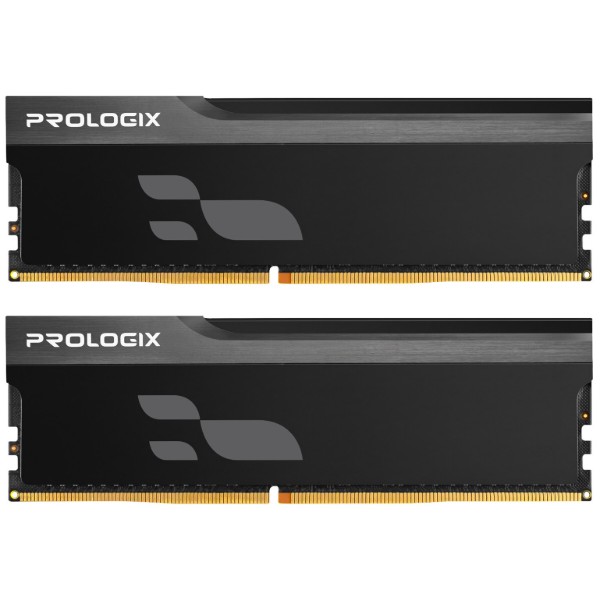 Фото - Пам'ять DDR ProLogix DDR5 2x16GB/6000 Onyx Black (PRO32GB6000YB5K)