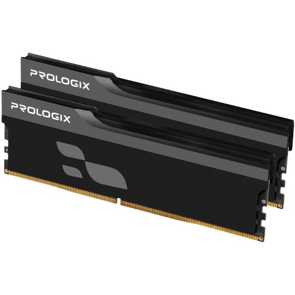 Фото - Пам'ять DDR ProLogix DDR5 2x16GB/6000 Onyx Black (PRO32GB6000YB5K)
