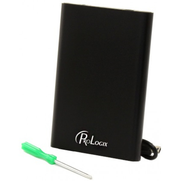 Фото - Внешний карман ProLogix SATA HDD 2.5'' USB 2.0 Black (BS-U25F)