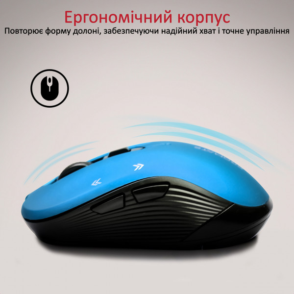 Фото - Миша бездротова Promate slider.blue