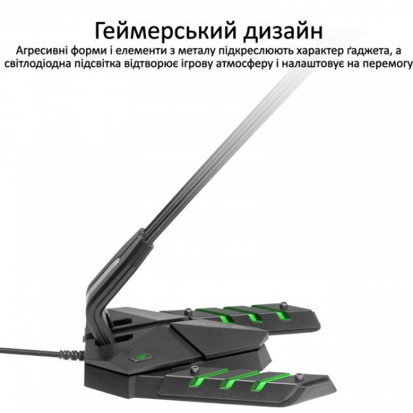 Фото - Мікрофон до комп'ютера Vertux streamer-3.black