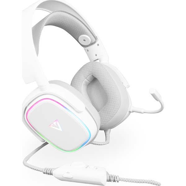 Фото - Гарнитура проводная игровая Modecom Volcano RGB Prometheus 7.1 White USB (S-MC-899-PROMETHEUS-200)