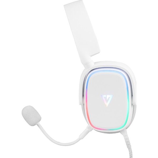 Фото - Гарнитура проводная игровая Modecom Volcano RGB Prometheus 7.1 White USB (S-MC-899-PROMETHEUS-200)