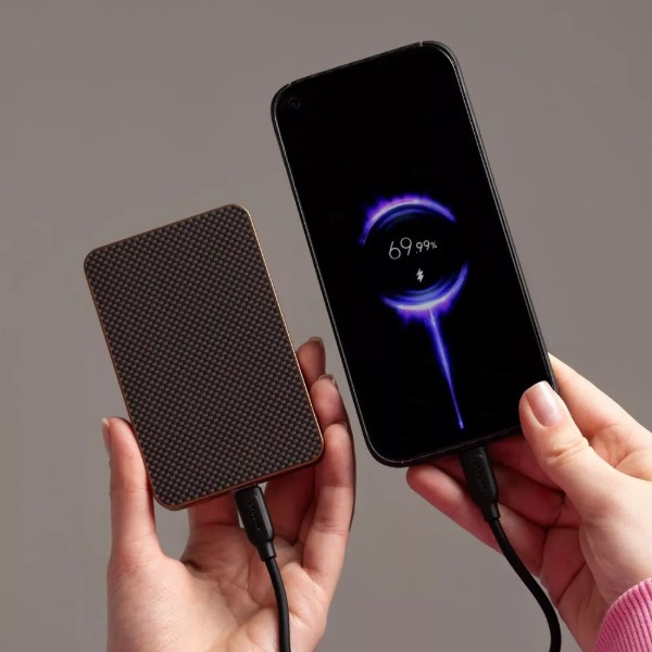 Фото - Батарея мобільна Proove Carbon Slim 20W 5000mAh Sunflare (PBCS20010050)