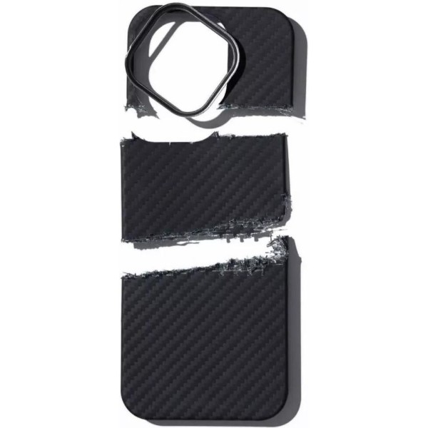 Фото - Чехол для смартфона Proove Carbon Slim with Magnetic Ring iPhone 13 Pro full black (59882)