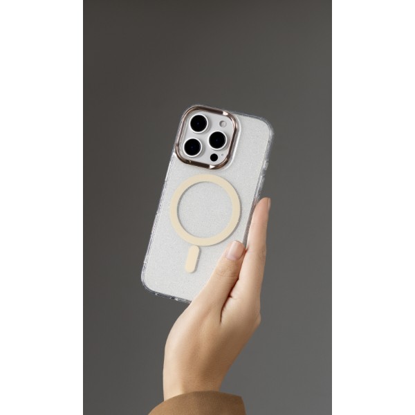 Фото - Чохол для смартфону Proove Cuprum Case with Magnetic Ring iPhone 15 Cream (PCCMIP150043)