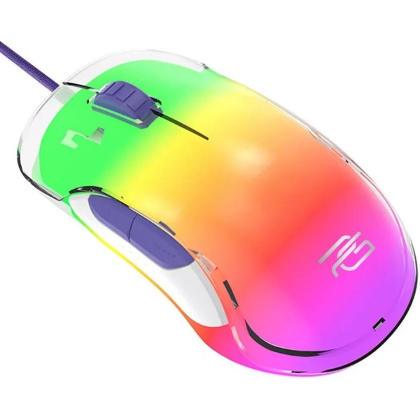 Фото - Мышь проводная игровая Proove Gaming Blaze white/purple (GMBL00102002)